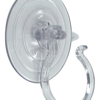 Adams 5750-88-1040 Suction Cup Wreath Holder, Polycarbonate Hook, PVC Base, 10 lb Working Load Sells in Quantity of 12