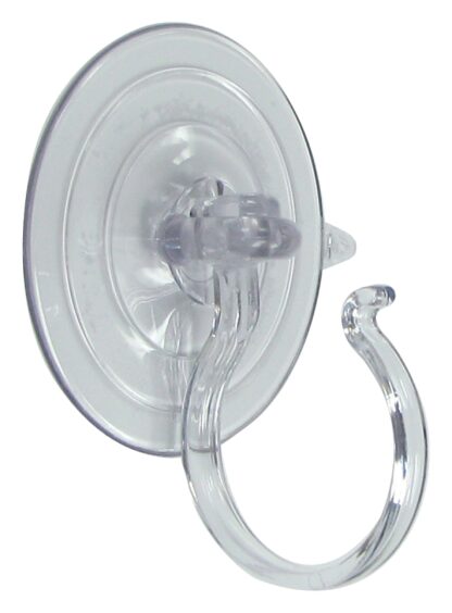 Adams 5750-88-1040 Suction Cup Wreath Holder, Polycarbonate Hook, PVC Base, 10 lb Working Load Sells in Quantity of 12