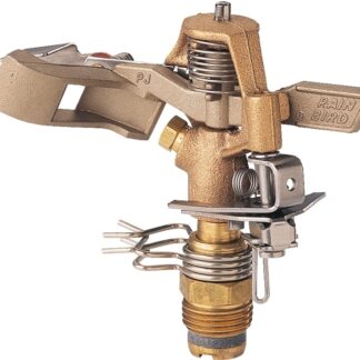 Rain Bird 25PJDAC Impact Sprinkler, 1/2 in Connection, 8 to 12 ft, Brass