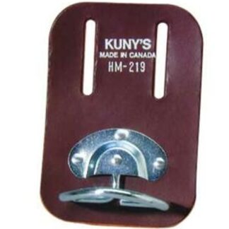 Kuny's Tool Works Series HM-219 Hammer Holder, Leather, Tan, 4.05 in W, 12-1/2 in H, 2.44 in D