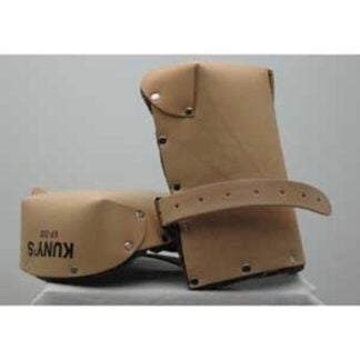 Kuny's Tool Works KP300 Knee Pad, One-Size, Leather Pad, Buckle Closure