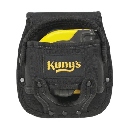 Kuny's Tool Works Series HM-1218 Tape Holder, 1-Pocket, Fabric, Black/Tan