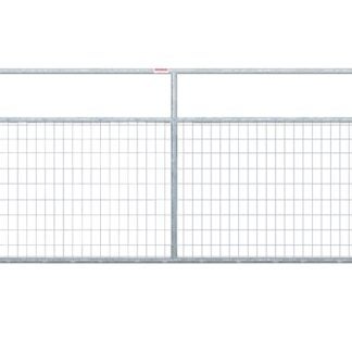 Behlen Country 40183128/40132127 Wire-Filled Gate, 12 ft W Gate, 50 in H Gate, 6 ga Mesh Wire, 2 x 4 in Mesh