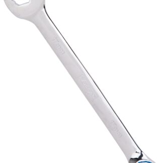 Vulcan MT6549356 Combination Wrench, Metric, 17 mm Head, Chrome Vanadium Steel, Silver