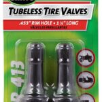 Slime 2080-A Tubeless Tire Valve, Rubber, 2/PK Sells in Quantity of 6