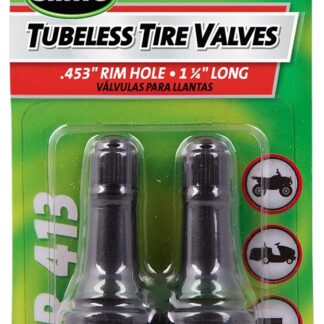 Slime 2080-A Tubeless Tire Valve, Rubber, 2/PK Sells in Quantity of 6