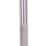 ProSource LR299 Eye Bolt, 9.4 mm Thread, Machine Thread, 3 in L Thread, 1-5/8 in Dia Eye, 416 lb Working Load Sells in Quantity of 10