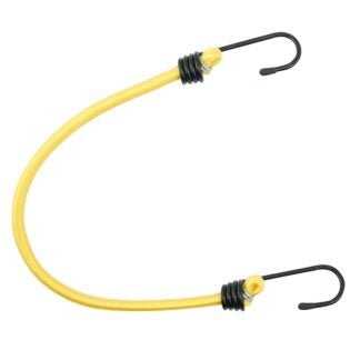 Erickson 06618 Bungee Cord, 8 mm Dia, 18 in L, Hook End Sells in Quantity of 10