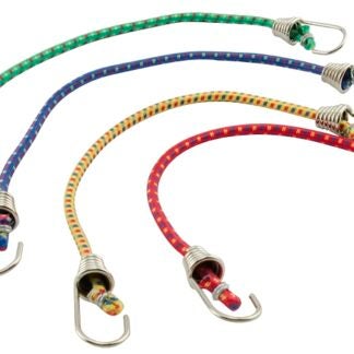 Erickson 06699 Bungee Cord, 5/32 in Dia, 10 in L, Hook End