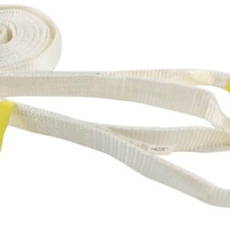 Erickson 59500 Recovery Strap, 9000 lb, 2 in W, 20 ft L, White