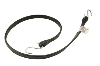 Erickson 06741 Tarp Strap, 44 in L, Rubber, Hook End