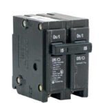 Cutler-Hammer BR240 Circuit Breaker, Mini, Type BR, 40 A, 2 -Pole, 120/240 V, Plug Mounting