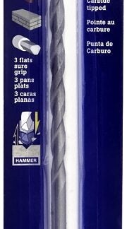 Vulcan 202651OR Drill Bit, 5/16 in Dia, 6 in OAL, Percussion, Spiral Flute, 1/4 in Dia Shank, Straight Shank