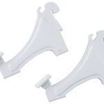 ClosetMaid 2817 Shoe Shelf Bracket, 3 in L, Steel, Epoxy-Coated