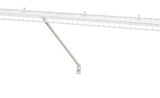 ClosetMaid 106100 Shelf, 12 in L, 72 in W, Steel, White