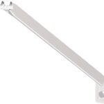 ClosetMaid 1164XBJ Support Bracket, 12 in L, 2 in H, Steel