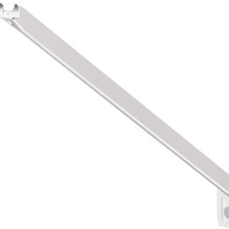 ClosetMaid 1166 Support Bracket, 16 in L, 2 in H, Steel