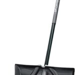 Vulcan 34631 Snow Shovel with Sleeve, Poly Blade, Steel Handle