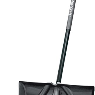 Vulcan 34631 Snow Shovel with Sleeve, Poly Blade, Steel Handle