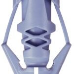 COBRA ANCHORS 172T Wall Anchor, Polyethylene, 46 lb