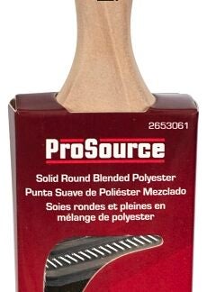 ProSource OR 21681 0200 Angular Sash Paint Brush, Round Handle