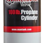 TANK PROPANE VERTICAL GREY 100