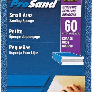 NORTON ProSand 82063 Sanding Sponge, 4-1/2 in L, 2-11/16 in W, 60 Grit, Medium, Aluminum Oxide Abrasive