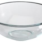 Pyrex 6001043 Mixing Bowl, 4 qt, 11-3/4 in Dia, Glass, Clear