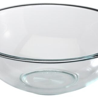 Pyrex 6001043 Mixing Bowl, 4 qt, 11-3/4 in Dia, Glass, Clear