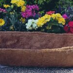 Landscapers Select T51551-3L Planter Liner, 30 in W, 9 in H, Rectangular, Natural Coconut, Brown Sells in Quantity of 10