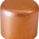 Elkhart Products 30634 Tube Cap, 1-1/4 in, Sweat, Wrot Copper