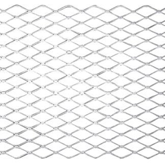 Stanley Hardware 4075BC Series N215-798 Expanded Grid Sheet, 13 ga Thick Material, 12 in W, 24 in L, Steel, Plain Sells in Quantity of 3