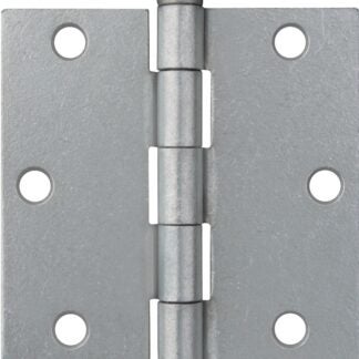 ProSource LR-045-PS Utility Hinge, Steel, Galvanized, Removable Pin, 180 deg Range of Motion, Full Mortise Mounting