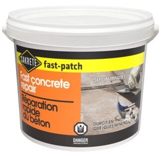 Sakrete 12091102 Concrete/Masonry Repair Mix, Gray, Powder, 2 kg, Pail