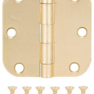 ProSource LR-703-PS Door Hinge, Steel, Satin Bronze, Loose Pin, 180 deg Range of Motion, Screw Mounting