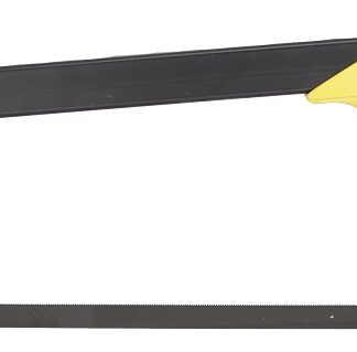 Vulcan JL-HS-508 Hacksaw, 12 in L Blade, 24 TPI, Steel Blade, 3-3/4 in D Throat, Steel Frame, Steel/TPR Grip Handle