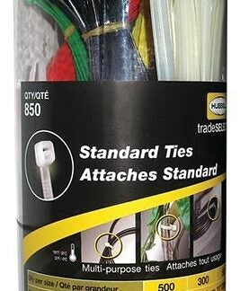 Tradeselect CTB850 Cable Tie, Nylon, Assorted