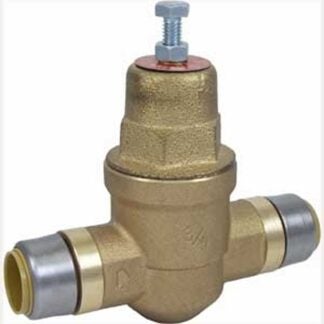 Reliance Worldwide EB45 Series 22675-0045 Pressure Regulating Valve, 1 in Connection, PTC, Brass Body, Bronze