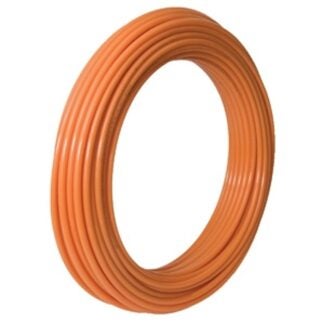 SharkBite U860O100 Pipe, 1/2 in, 100 ft L, PEX, Polyethylene, Orange