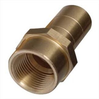 Reliance Worldwide U772LFCA Pipe Adapter, 1 in, Push-Fit x FNPT, Brass/EPDM/Polysulfide/Stainless Steel