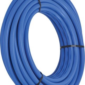 SharkBite U880B100 Pipe, 1 in, 100 ft L, PEX, Polyethylene, Blue