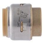 END STOP BRASS PTC 3/4IN