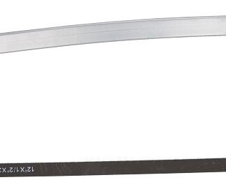 Vulcan SAW-8 High Tension Hacksaw, 12 in L Blade, 24 TPI, Steel Blade, 3-7/8 in D Throat, Aluminum Frame