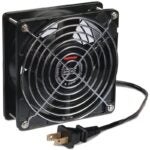 Imperial KK0151 Circulating Fan, 110 V, 3000 rpm Speed, Black