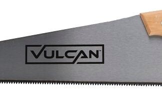 Vulcan JLO-081 Handsaw, 20 in L Blade, 8 TPI TPI, Steel Blade, Wood Handle, Wood Handle