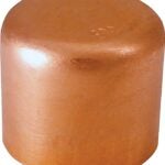 Elkhart Products 30636 Tube Cap, 1-1/2 in, Sweat, Wrot Copper