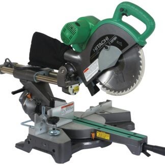 HiKOKI C10FSH Miter Saw, 10 in Dia Blade, 3800 rpm Speed, 57 deg Max Miter Angle, 45 deg Max Bevel Angle