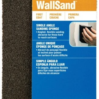 NORTON WallSand 02285 Sanding Sponge, 4-7/8 in L, 2-7/8 in W, Medium