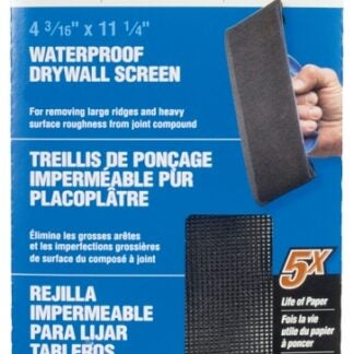 Norton 04169 Sanding Screen Paper, 11-1/4 in L, 4-3/16 in W, 120 Grit