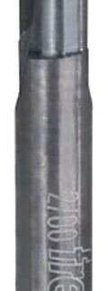 Freud 04-106 Router Bit, 1/4 in Dia Cutter, 2-1/4 in OAL, 1/4 in Dia Shank, 2-Cutter, Carbide